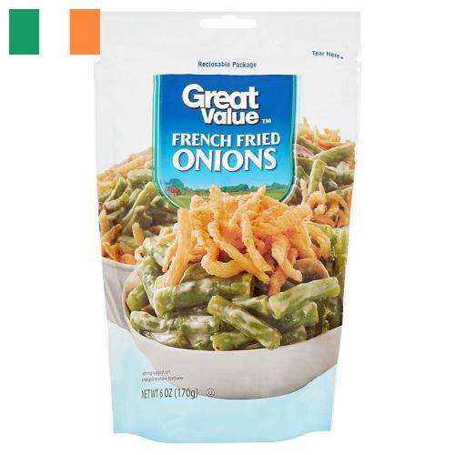 лук жареный из Ирландии