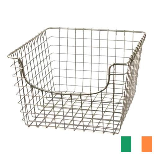 металлические корзины из Ирландии