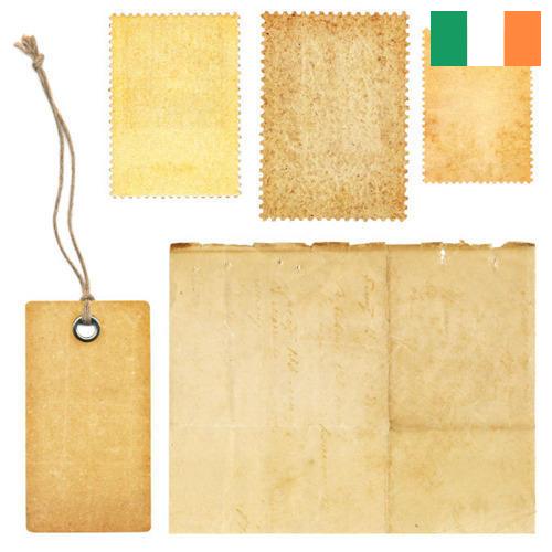 наклейки бумажные из Ирландии