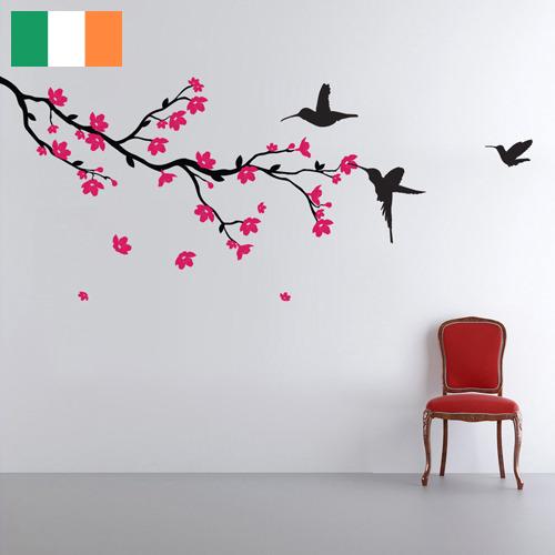 Наклейки на стены из Ирландии