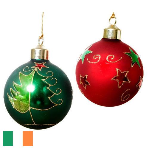 Новогодние шары из Ирландии