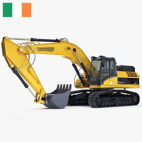 Оборудование строительное из Ирландии