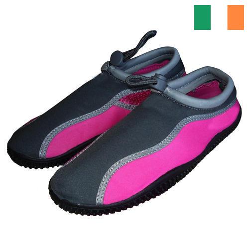 Обувь пляжная из Ирландии