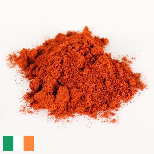 Паприка из Ирландии