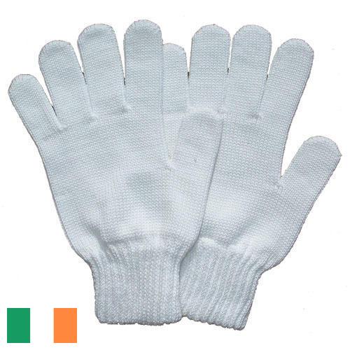 Перчатки хлопчатобумажные из Ирландии