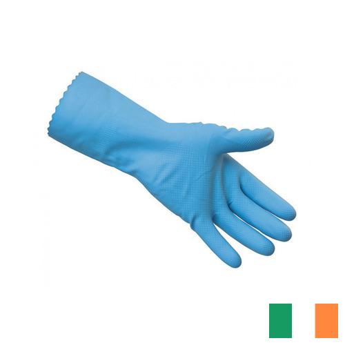 Перчатки резиновые хозяйственные из Ирландии