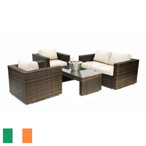 Плетеная мебель из лозы из Ирландии