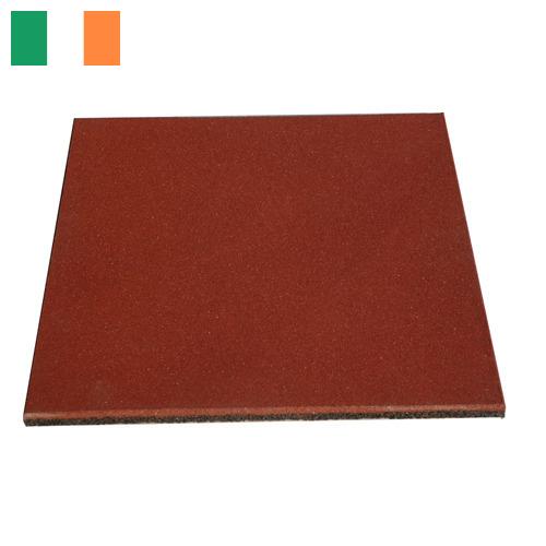 плитка резиновая из Ирландии