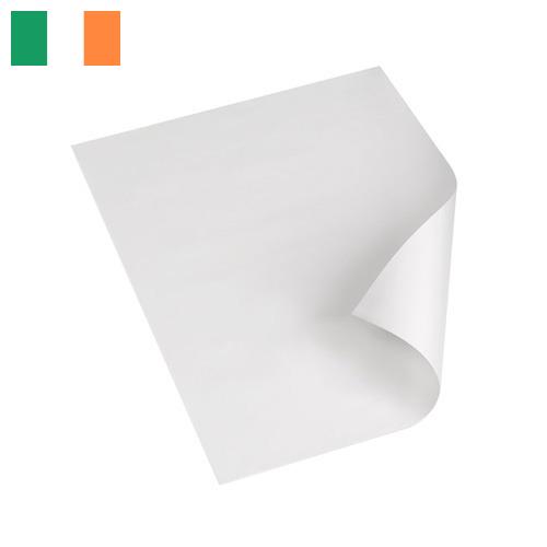 Простыни бумажные из Ирландии