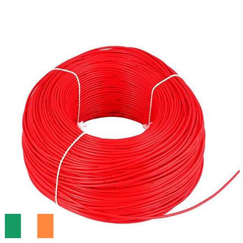 Провода с поливинилхлоридной изоляцией из Ирландии