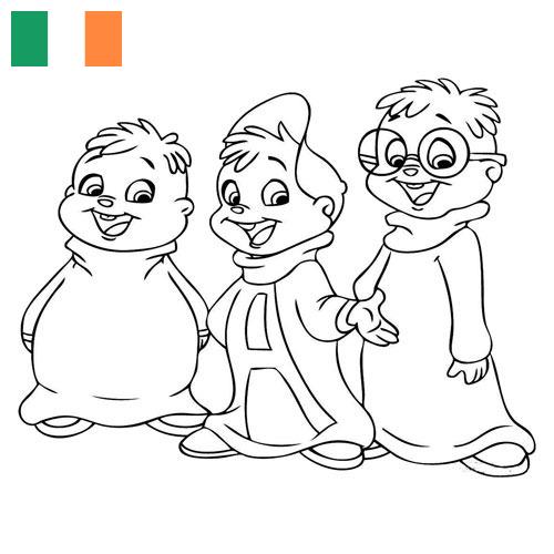 Раскраски из Ирландии