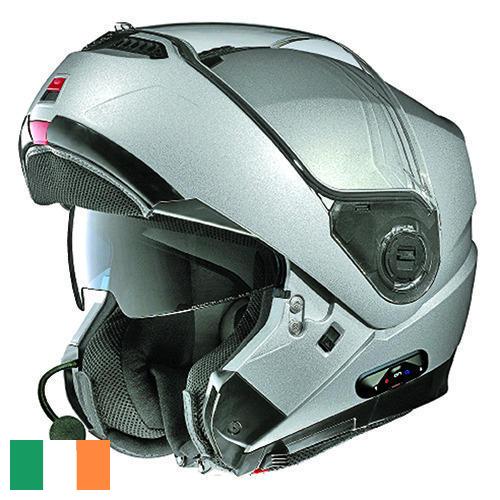 Шлемы мотоциклиста из Ирландии