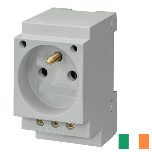 Силовые вилки из Ирландии