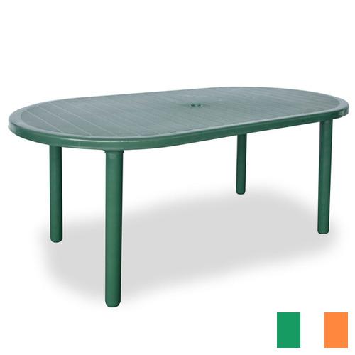 Столы пластиковые из Ирландии