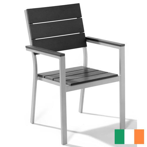 стул металлический из Ирландии