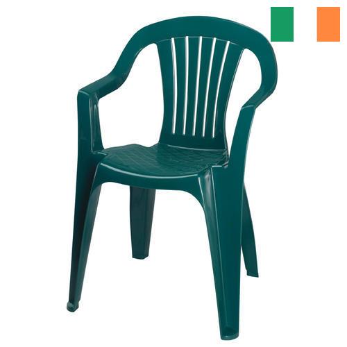 Стулья пластиковые из Ирландии