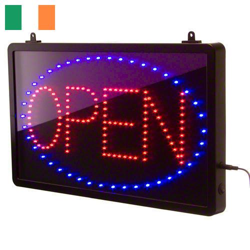 Светодиодные вывески из Ирландии