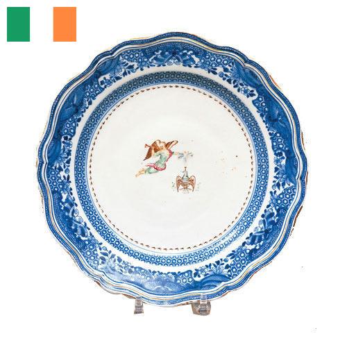 тарелка фарфоровая из Ирландии