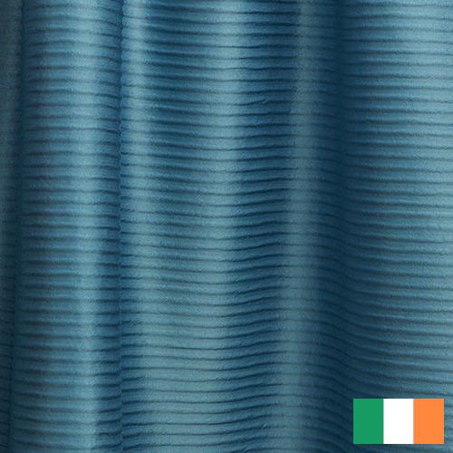 ткань гладкокрашеная из Ирландии