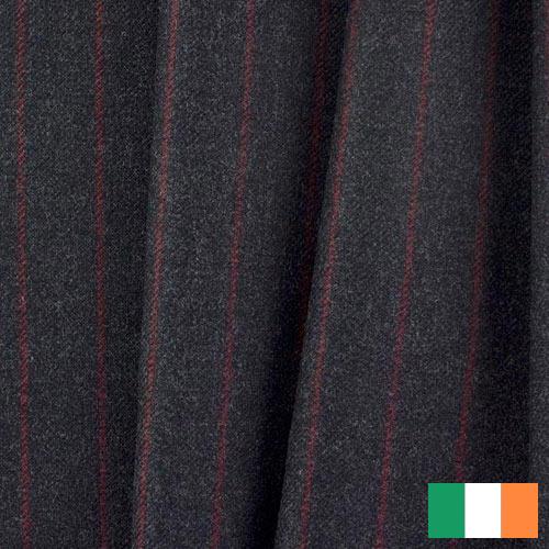 Ткани камвольные из Ирландии