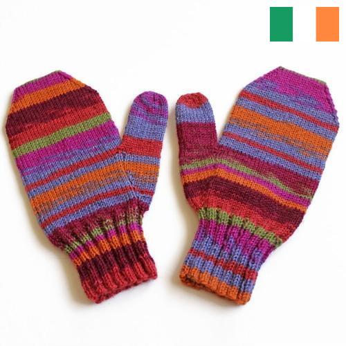 Варежки женские из Ирландии