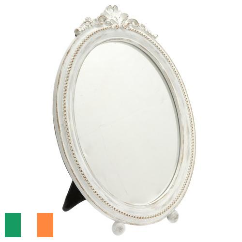 Зеркало настольное из Ирландии