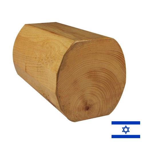 лесоматериалы круглые из Израиля