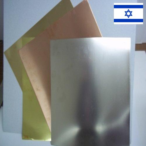 Листы металлические из Израиля