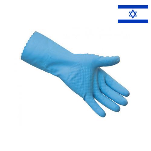 Перчатки резиновые хозяйственные из Израиля