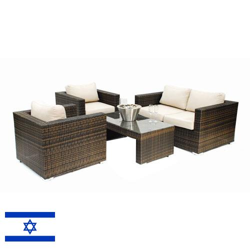 Плетеная мебель из лозы из Израиля