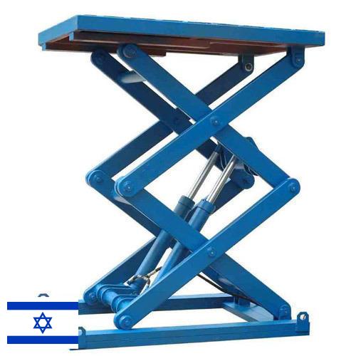подъемник гидравлический ножничный из Израиля
