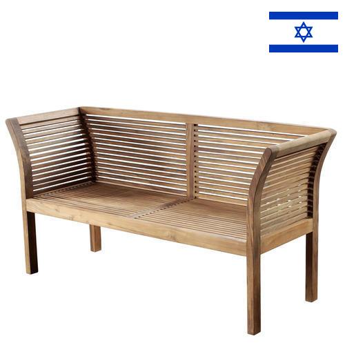 Садовые скамейки из Израиля