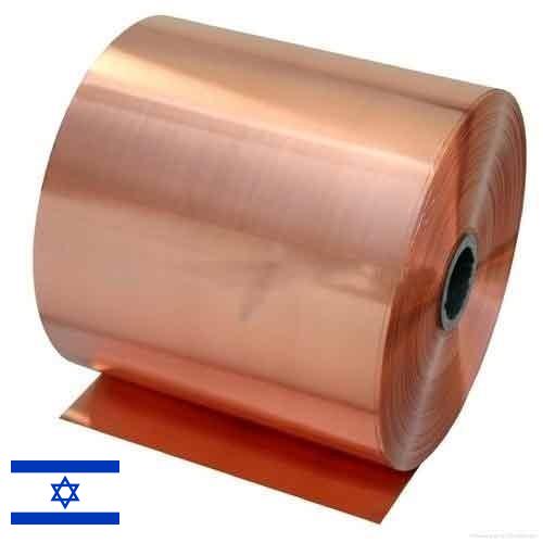 Шина медная из Израиля