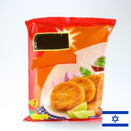 Замороженные продукты питания из Израиля