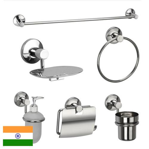 Аксессуары для ванных комнат из Индии