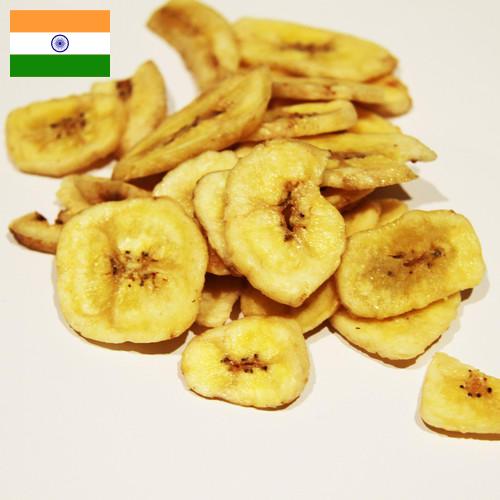 банановые чипсы из Индии