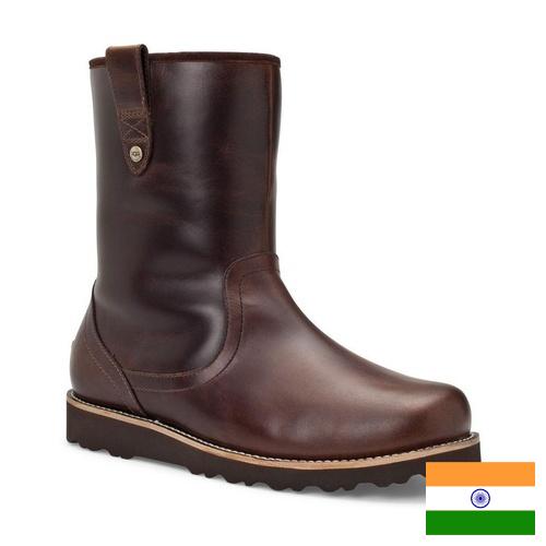 ботинки мужские кожаные из Индии