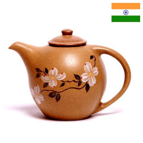 чайник керамический из Индии