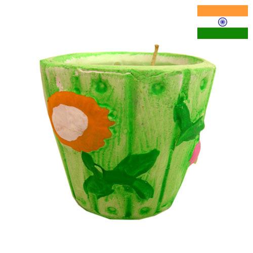 Декоративные свечи из Индии