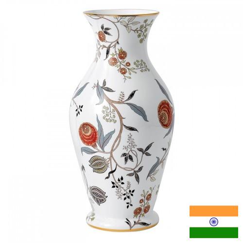 Декоративные вазы из Индии