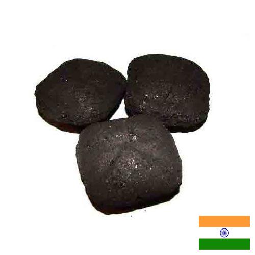 Древесный уголь из Индии