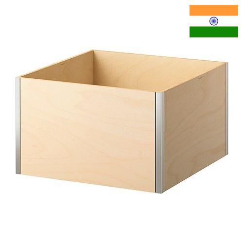 Фанерные ящики из Индии