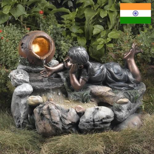Фонтаны садовые из Индии