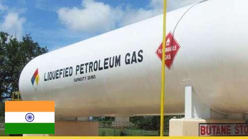 газа сжиженного углеводородного газа из Индии