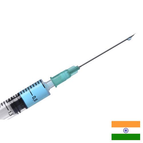 Иглы медицинские из Индии