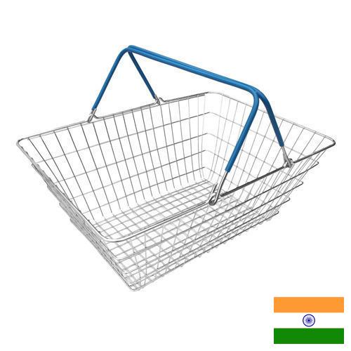 Корзины хозяйственные из Индии