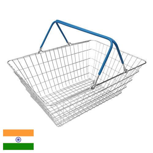 Корзины покупательские из Индии