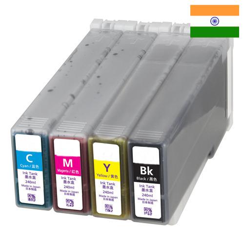 краска полиграфическая из Индии