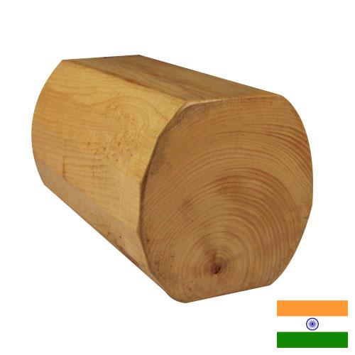 лесоматериалы круглые из Индии