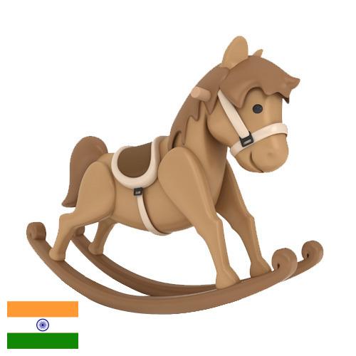 Лошадка качалка из Индии